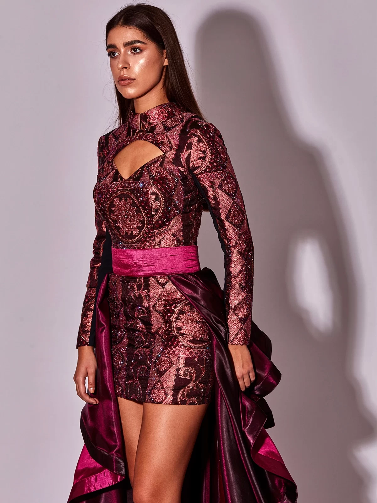 Magenta Dress - Image 3