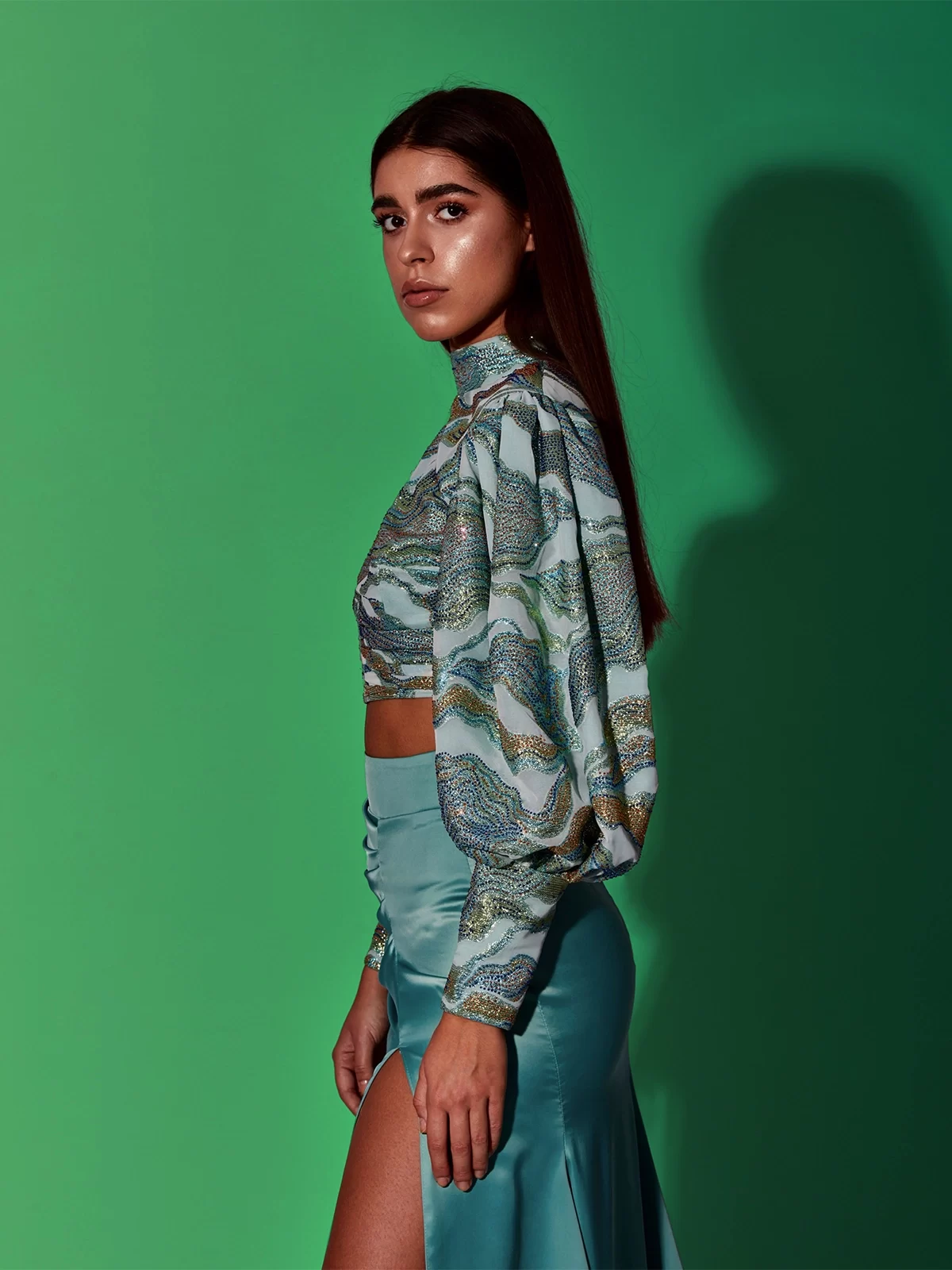 The Iconic Turquoise Muse Top