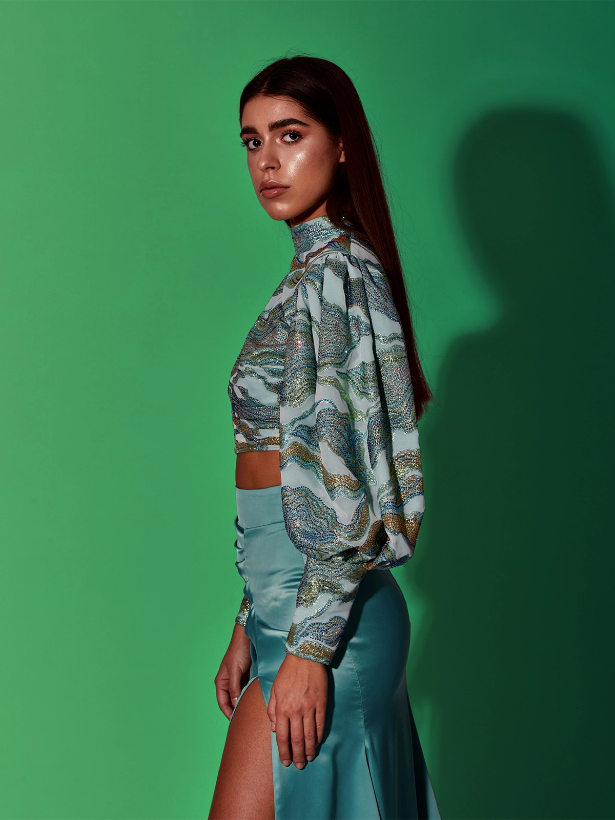 The Iconic Turquoise Muse Top