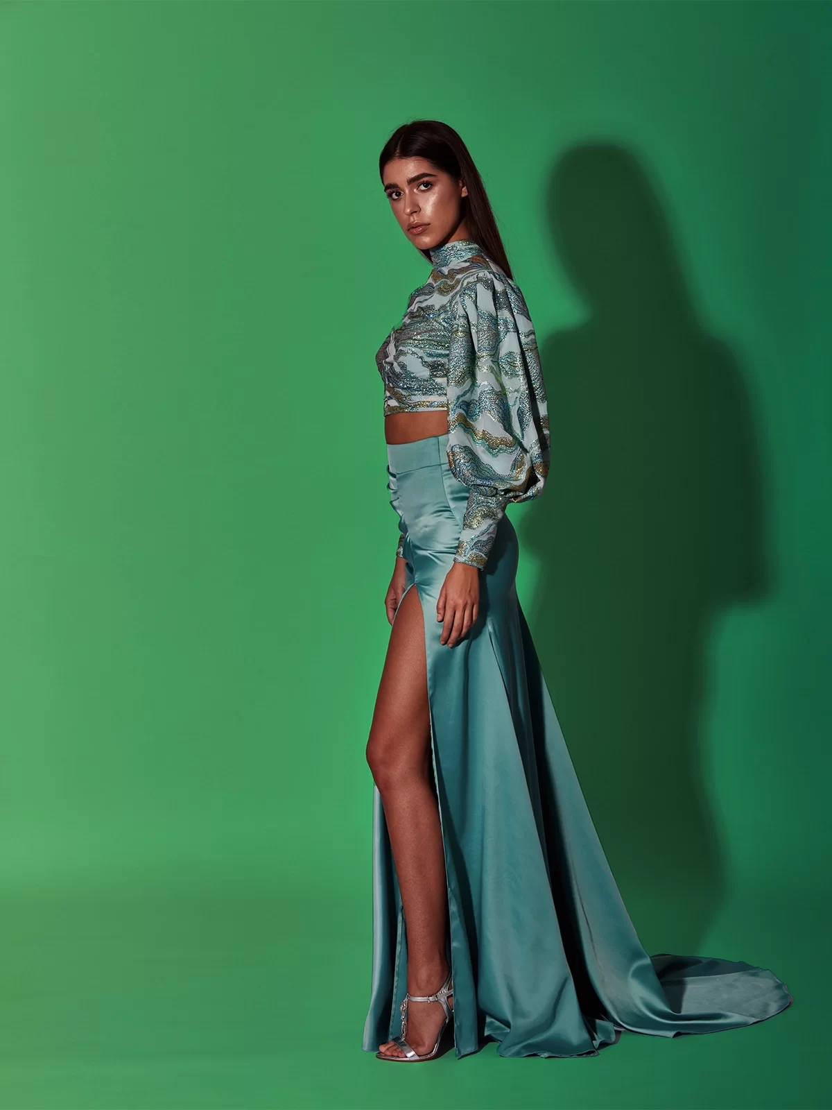 The Iconic Turquoise Muse Skirt